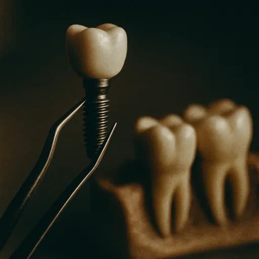 ایمپلنت دندانهای از دسترفته