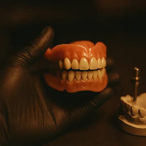 دندان مصنوعی و پروتزهای دندانی